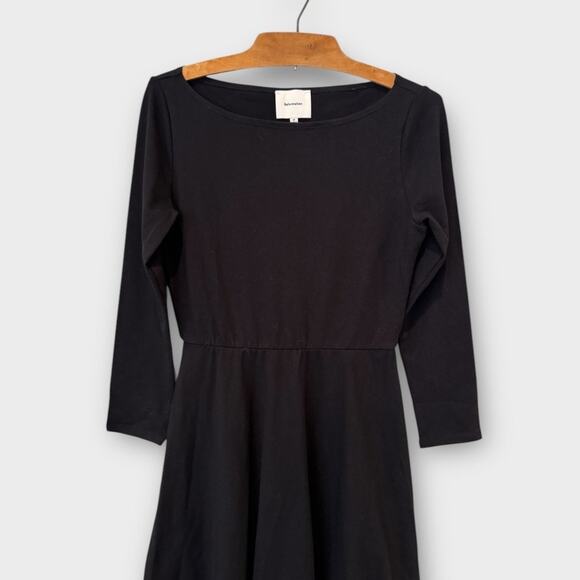 Reformation Wiley Long Sleeve Cotton Jersey Dress Size Medium - Picture 3 of 8